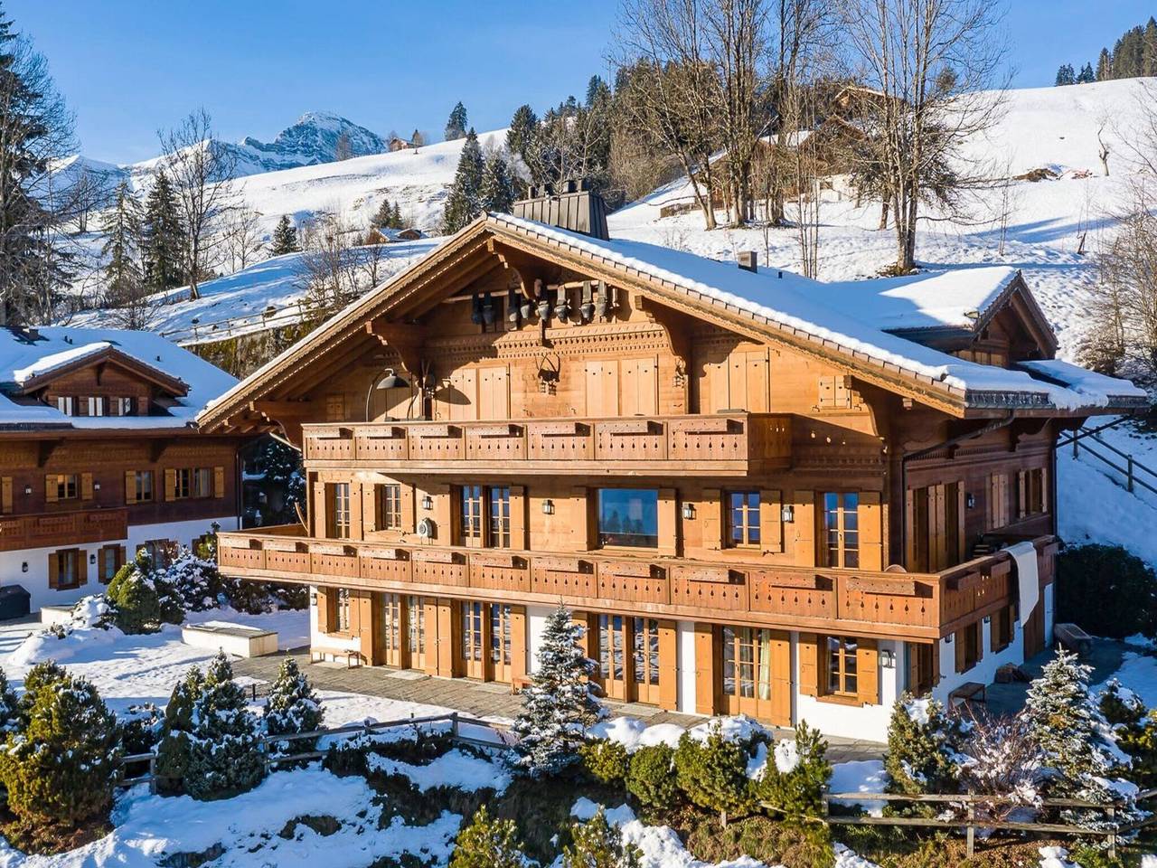 Ganze Wohnung, Alpine Luxuswohnung in Rougemont in Rougemont, Pays-d'Enhaut Region