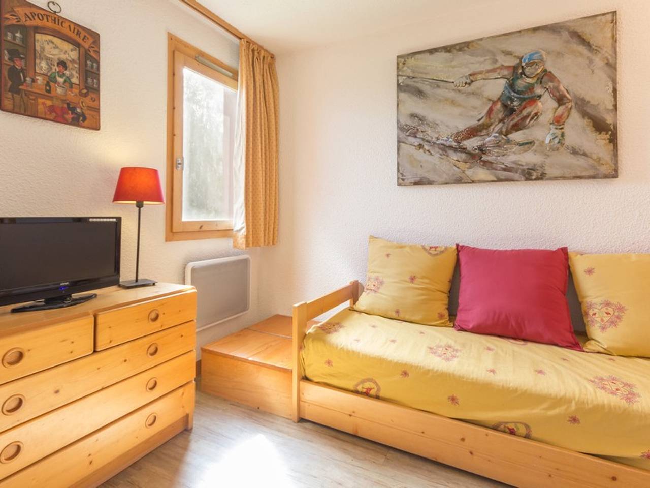 Appartement entier, Apt Chaleureux Proche Pistes avec Balcon & Tv - Montchavin in La Plagne, Bellentre