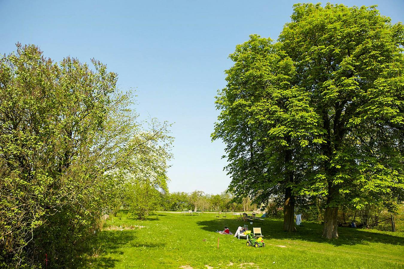 Ganze Wohnung, Ferienapartment mit Sauna und Gartenblick in Fünfseen, Mecklenburgische Seenplatte