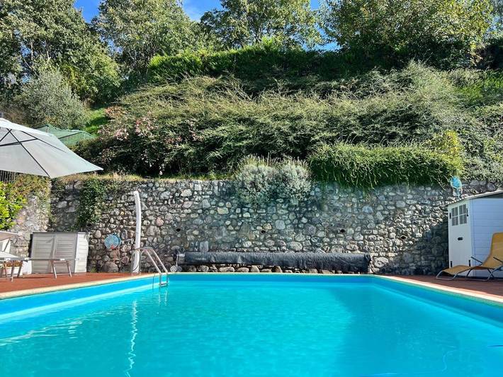 Location de vacances pour 5 personnes, avec piscine et jardin ainsi que jacuzzi et balcon à Sulzano - 3