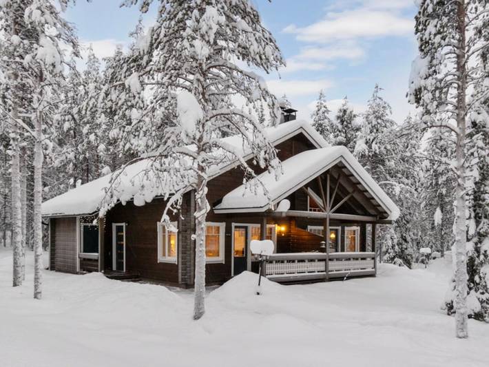 Gîte pour 6 personnes, avec Terrasse et Sauna à Sirkka