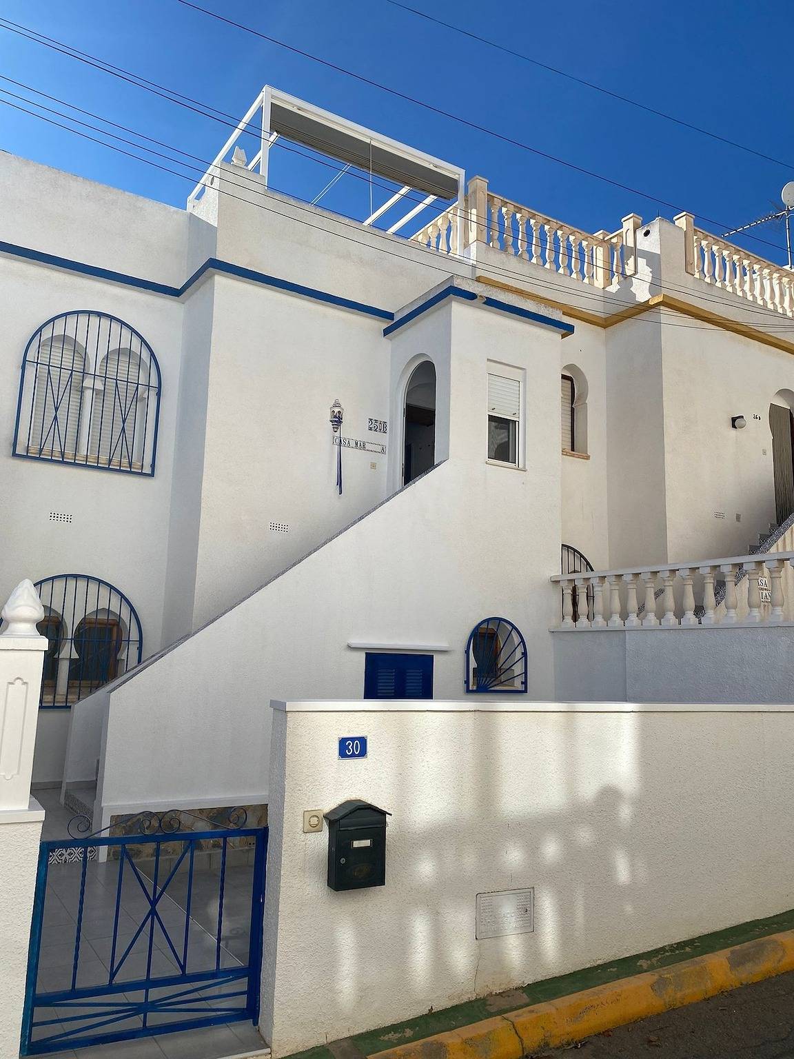 Appartement de vacances entier, Casa Mar - charmantes Appartement mit Weitblick in Blue Hill  - las Filipinas in El Galan, San Miguel de Salinas