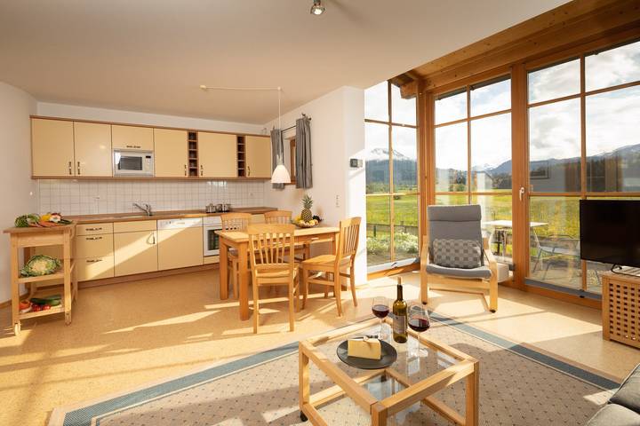Ferienwohnung für 2 Personen, mit Terrasse und Garten sowie Pool und Ausblick in Oberstdorf - 2