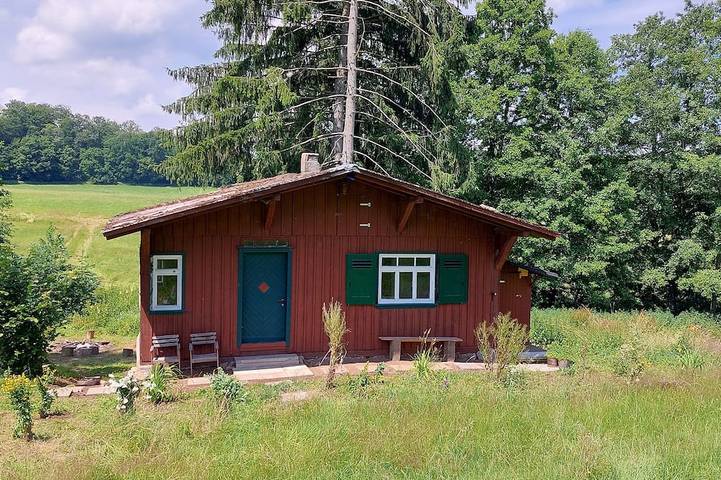 Blockhütte für 6 Personen, mit Balkon, mit Haustier am Vogelsberg Region - 2