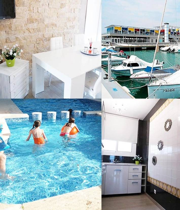 Appartement de vacances pour 5 personnes, avec terrasse et piscine - 1