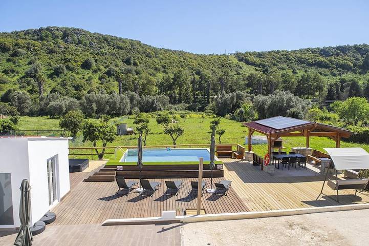 Ferienwohnung für 2 Personen, mit Garten und Pool sowie Sauna