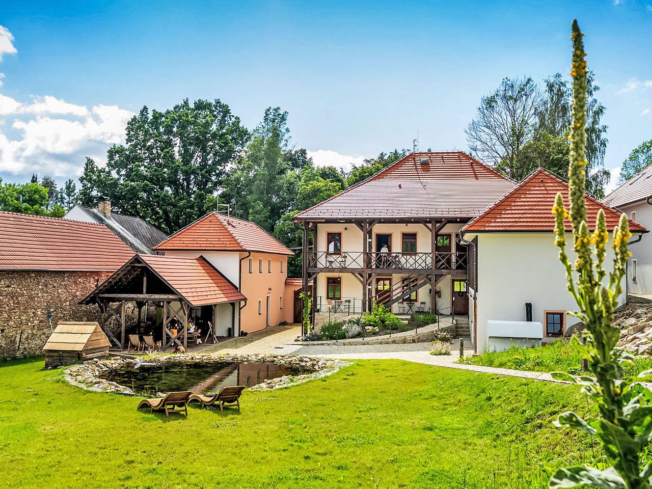 Ganze Wohnung, Maňava in Oberplan, Nationalpark Böhmerwald