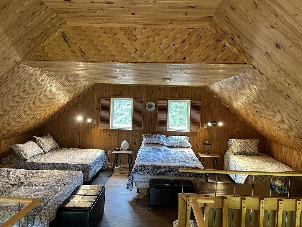 Cosy chalet 5 minutes from Mont Grand-Fonds regional park in La Malbaie, Saguenay–Lac-Saint-Jean