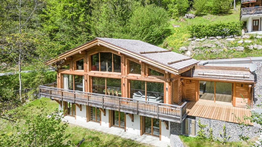 Chalet voor 8 personen, with sauna and tuin as well as balkon, kindvriendelijk in Les Houches