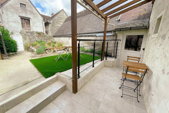Gîte pour 3 personnes, avec Terrasse et Jardin