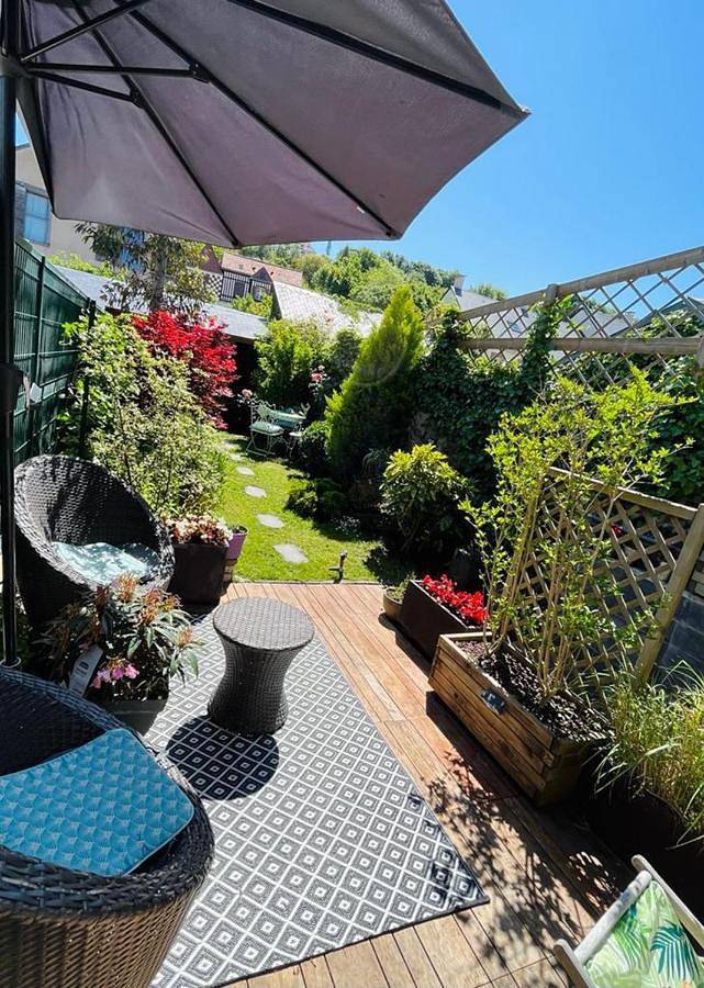 Appartement de vacances pour 2 personnes, avec Terrasse et Jardin
