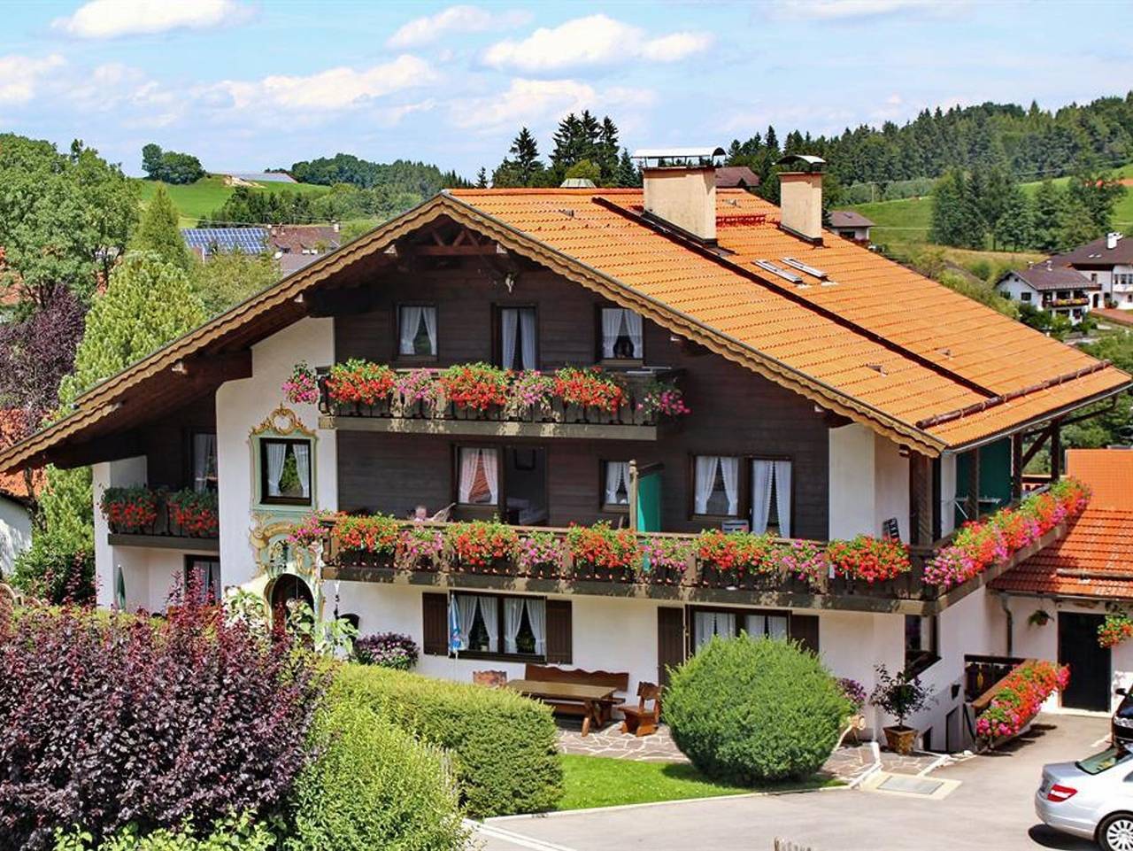 Gästehaus Hibler - Einzelzimmer in Bad Kohlgrub, Bayerische Alpen