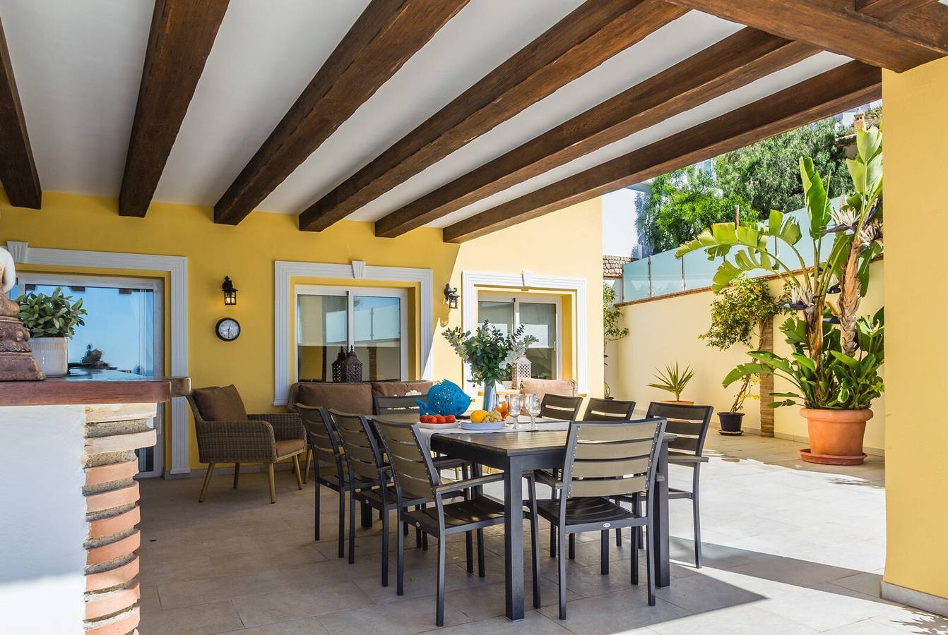 Villa "Buena Vista" mit Meerblick, privatem Pool & Wlan in Monte de los Almendros, Salobreña