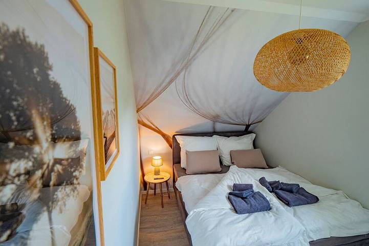 Ferienhaus für 6 Personen, mit Garten und Terrasse sowie Sauna und Whirlpool in Lenz - 4