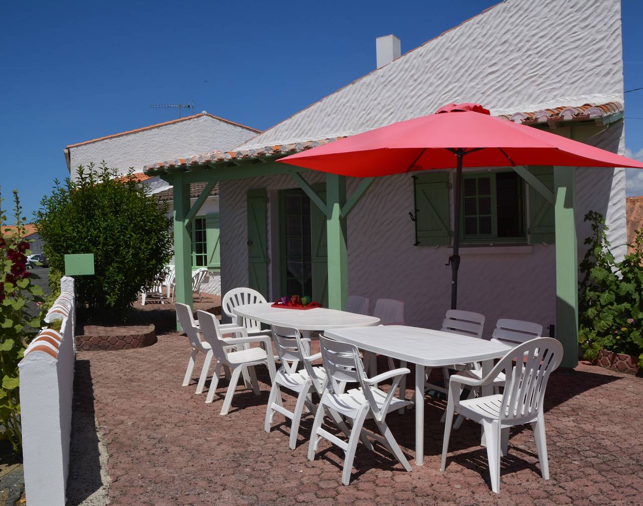 Ferienhaus 'Maison Am Stram Gram' mit privater Terrasse und Wlan in La Tranche-Sur-Mer, Vendée