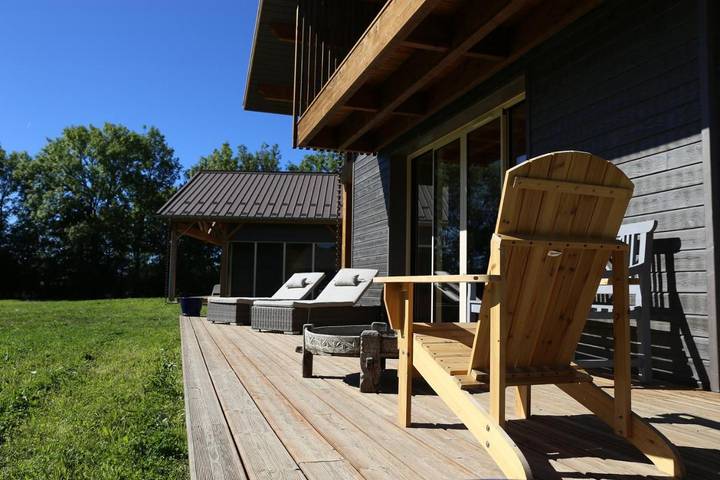Chambre d’hôte pour 2 personnes, avec Terrasse ainsi que Jardin et Vue