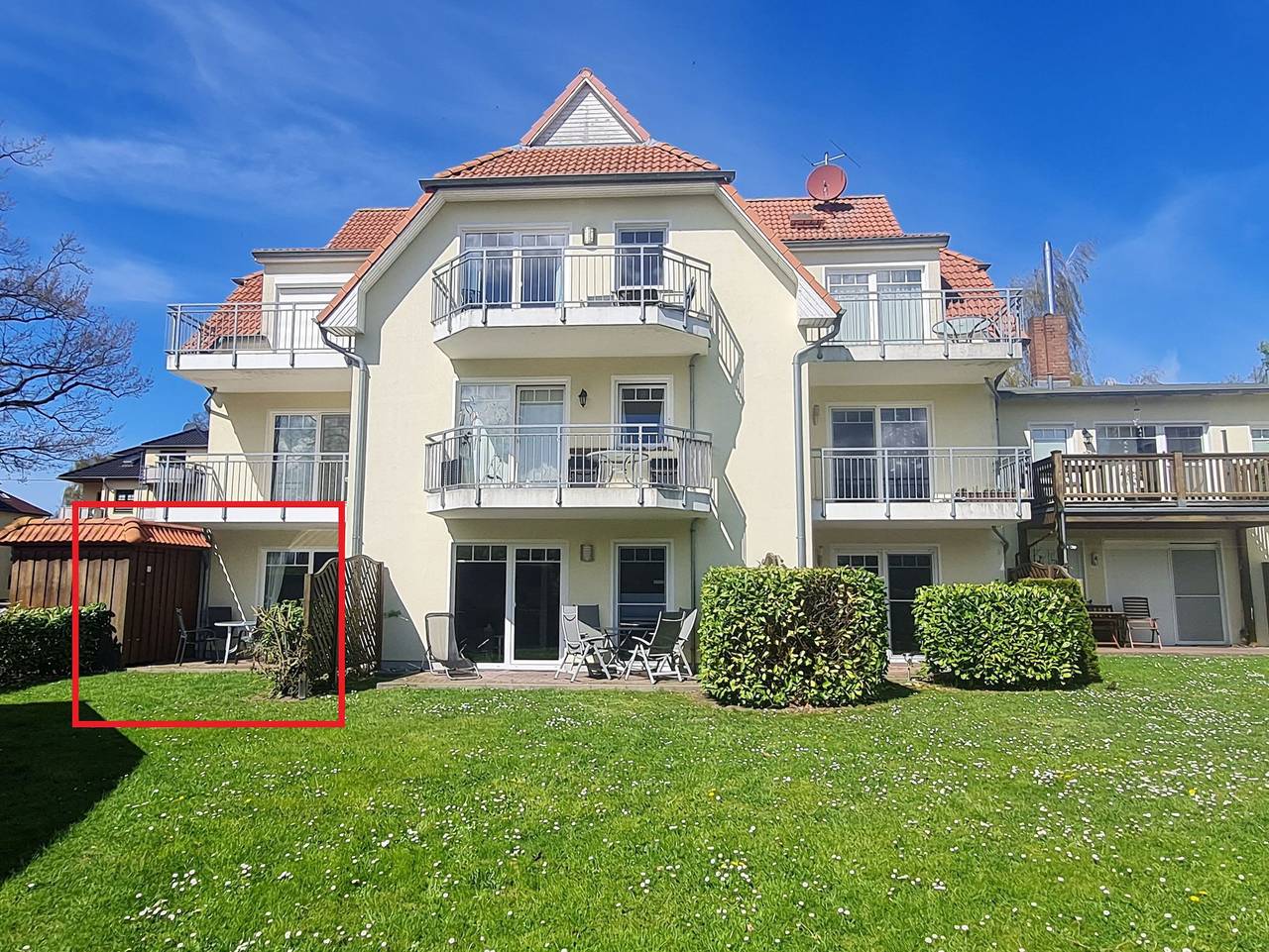 Ganze Ferienwohnung, Ferienwohnung Villa Seestern 10 in Nienhagen, Rostock und Umgebung
