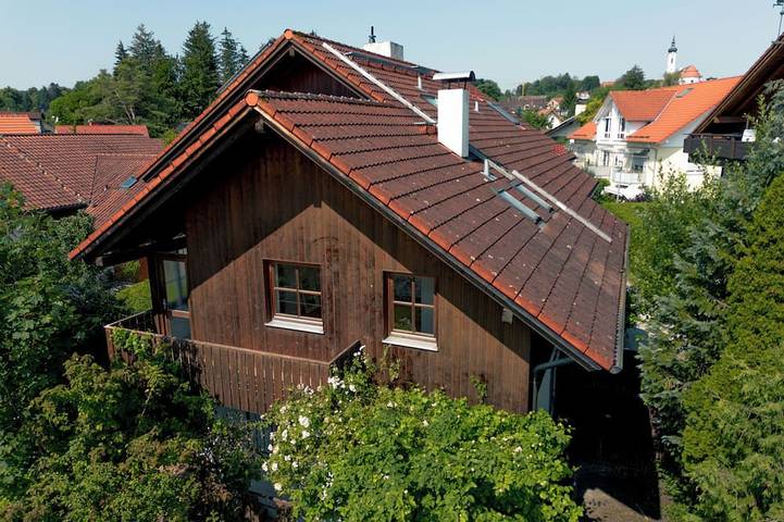 Chalet für 4 Personen, mit Balkon und Garten am Ammersee