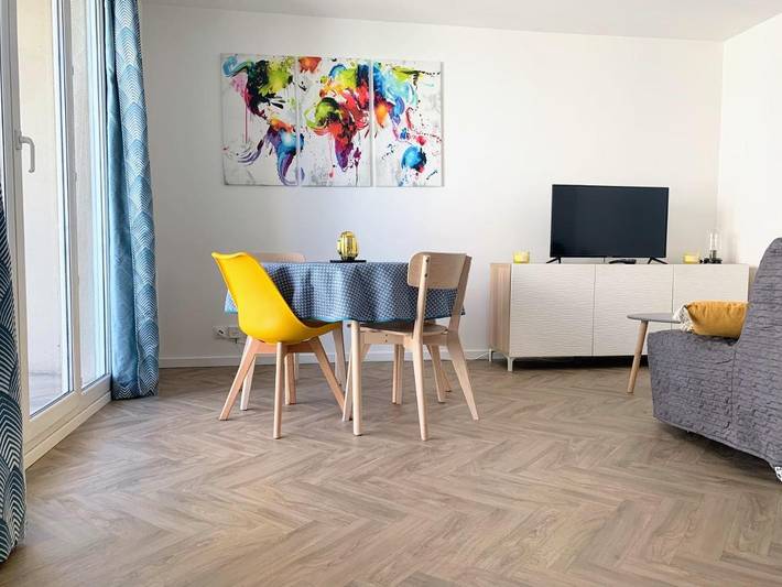 Appartement de vacances pour 4 personnes, avec balcon