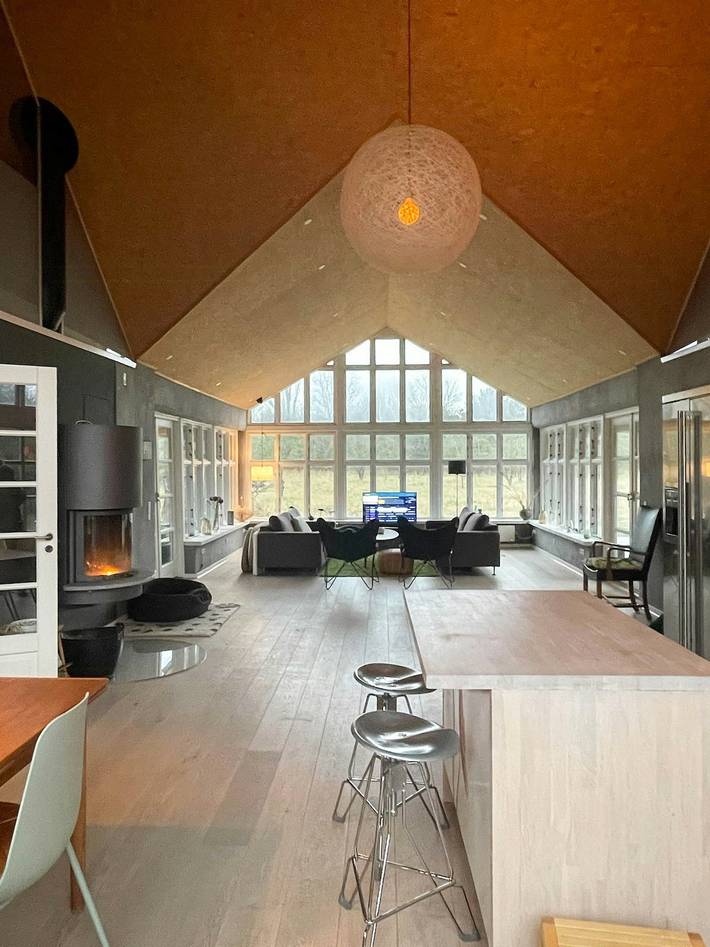 Ferieudlejning for 8 personer, med Terrasse i Nykøbing Sjælland