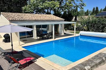 Location de vacances pour 4 personnes, avec jardin, animaux acceptés à Marseillette
