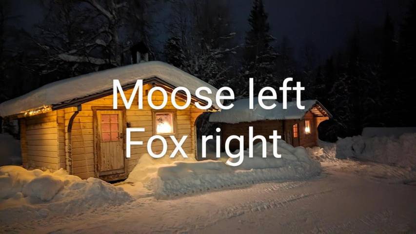 Fjellhytte for 3 personer, Terrasse og Hage i tillegg til Sauna og Utsikt i Kiruna