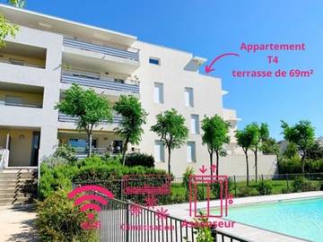 Ferienwohnung für 6 Personen, mit Terrasse und Pool in Sete