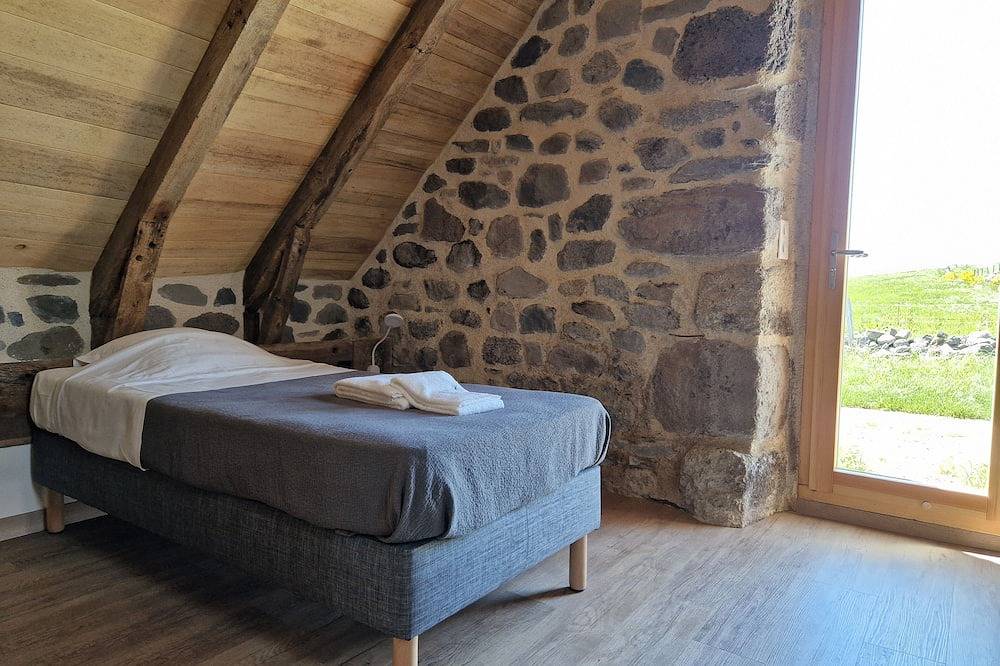 Le Buron de Laguiole, peaceful setting on the Aubrac plateau, near Laguiole in Laguiole, Massif Central