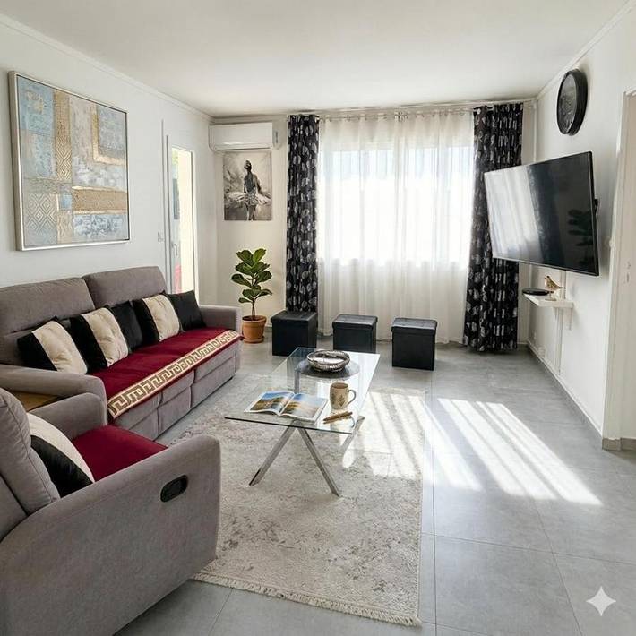 Ferienwohnung für 4 Personen, mit Ausblick und Balkon - 1