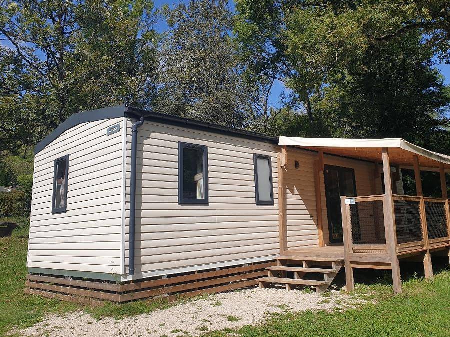 Camping Domaine de l'Epinette - Mobile home 7 persons - Family Xl 39 m² - air-conditioned in Châtillon (Jura), Jura