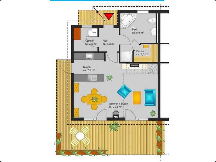 Ferienhaus für 4 Personen, mit Sauna, kinderfreundlich in Nordhorn - 4