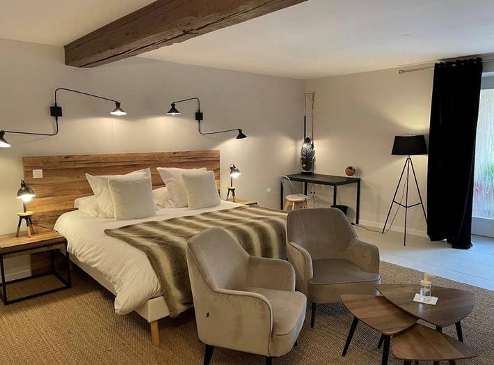 Studio pour 3 personnes, avec Terrasse et Jardin