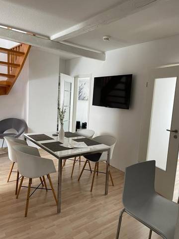 Ferienwohnung für 6 Personen, mit Ausblick in Weihnachtsmarkt Erfurt