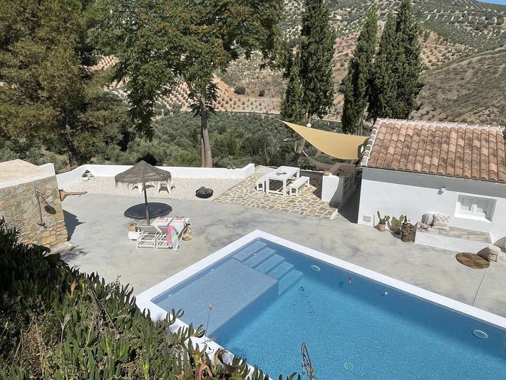 Casa rural para 6 personas, con terraza y jardín en Iznájar - 2