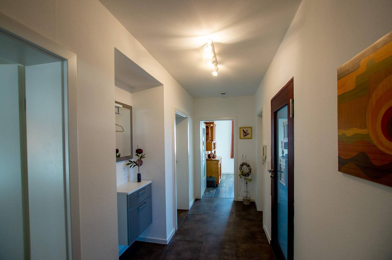 Appartement/Fewo, Dusche und Bad, Wc, 2 Schlafräum in Poppenhausen, Rhön-Hessen