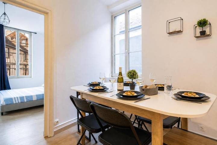 Appartement de vacances pour 6 personnes à Tonnerre (Yonne)