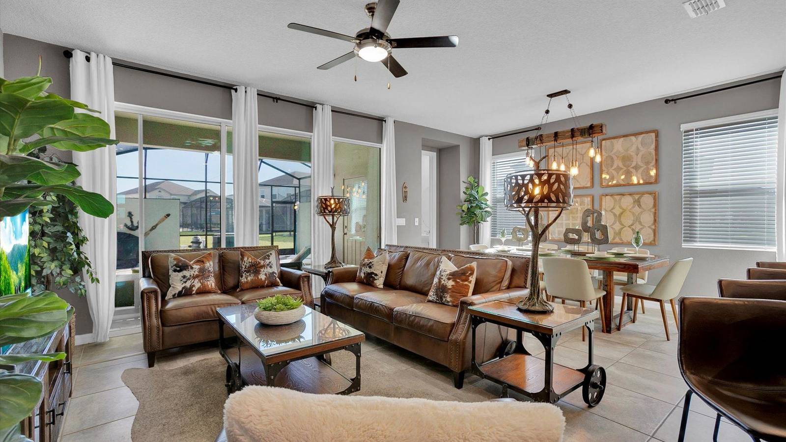 Luxury Contemporary Style Townhome on Solara Resort, Orlando Townhome 6279 in Condado de Osceola