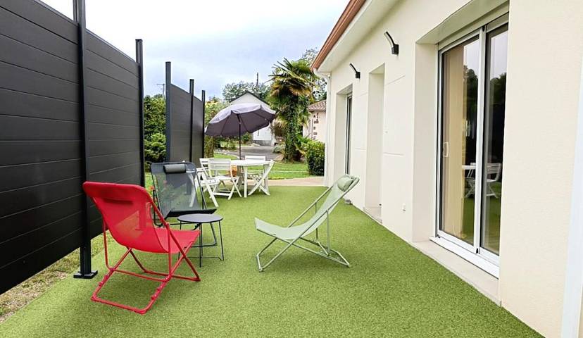 Location de vacances pour 6 personnes, avec terrasse, animaux acceptés à Gan - 3