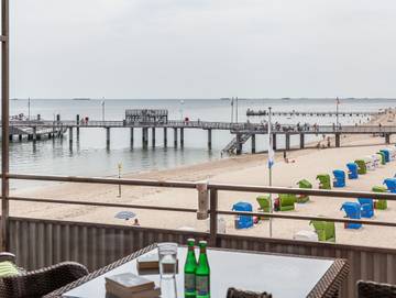 Ferienwohnung für 2 Personen, mit Balkon und Ausblick in Wyk auf Föhr