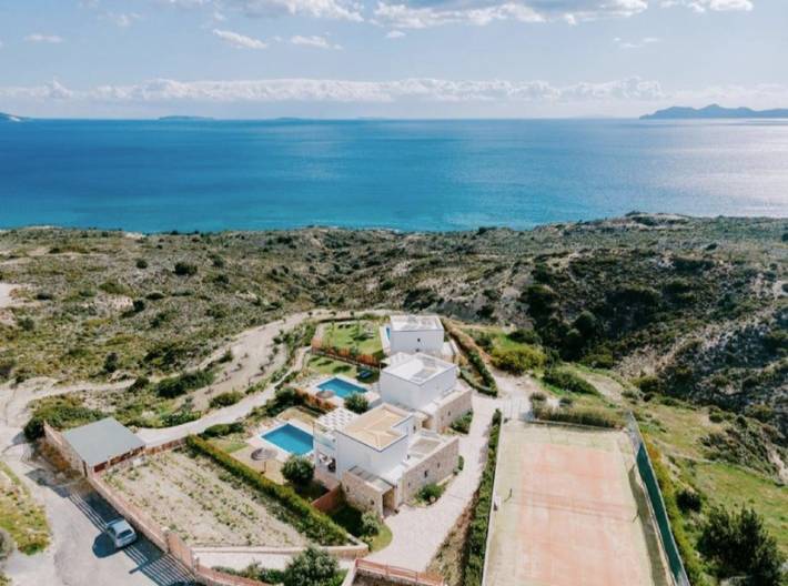 Villa mit pool für 6 Personen, mit Garten und Meerblick auf Kos - 2