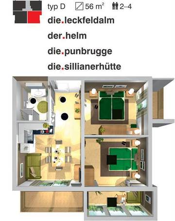 Vakantiewoning voor 6 Personen in Villgratener Berge, Sillian, Afbeelding 3