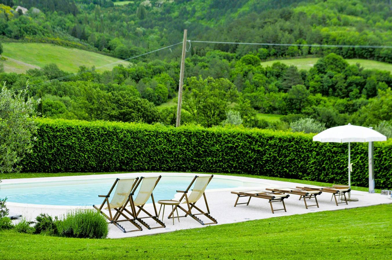 Ganze Wohnung, Landhaus mit Pool, 3 km von Sansepolcro entfernt in Sansepolcro, Valtiberina