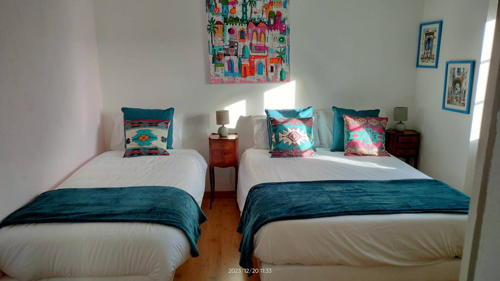 Chambres d'hôtes Au Pré du Puy - Chambre Eglantine in Chambretaud, Vallée de la Loire