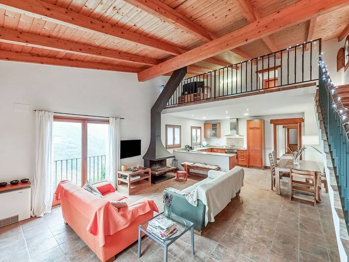 Ferienhaus Montseny mit Pool in Montseny, Barcelona Binnenland