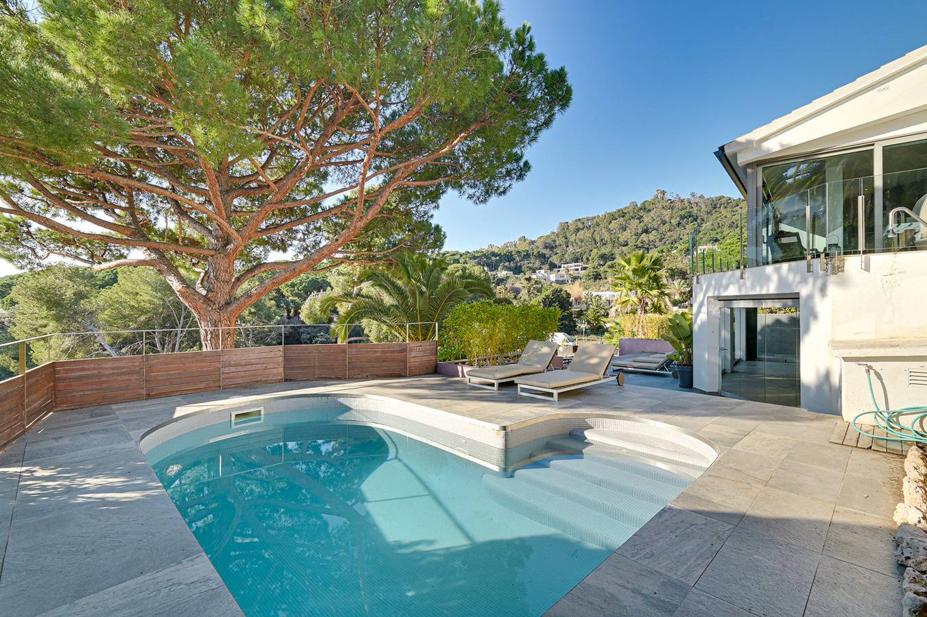 Villa Las Brisas in Cala San Francisco, Blanes