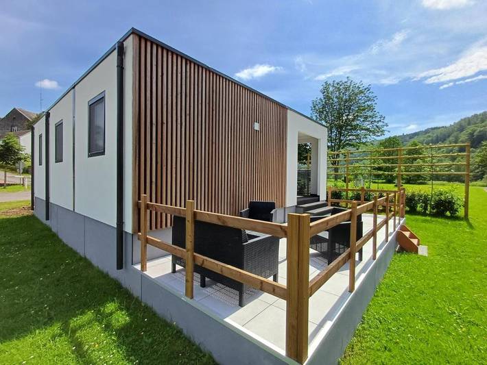 Vakantiepark voor 4 personen, met terras in Provincie Luxemburg