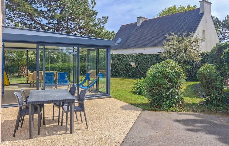 Acogedor apartamento de 2 dormitorios con jardín, a 2 km de la playa de Kermingham in Trégunc, Côte de Cornouaille
