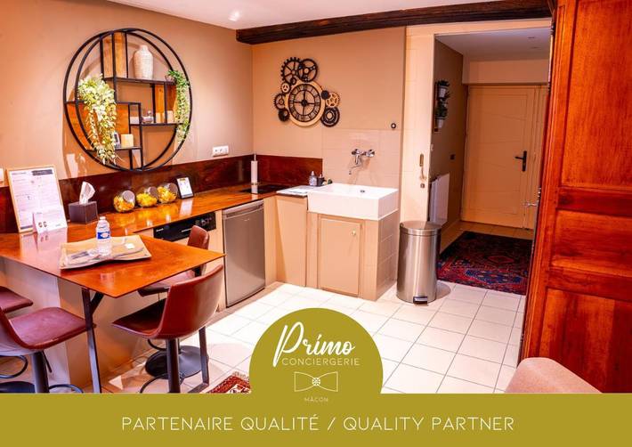 Gîte pour 4 personnes, avec terrasse à Sennecey-le-Grand