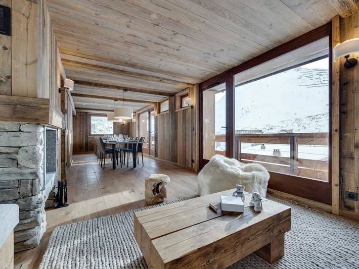 Chalet pour 8 personnes, avec balcon, animaux acceptés à Tignes - 3