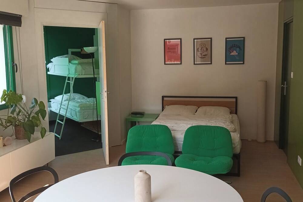 Apartamento entero, Frente al mar - Apartamento moderno para 4 personas - a 20 m de la playa in Wissant, Boulogne-sur-Mer region
